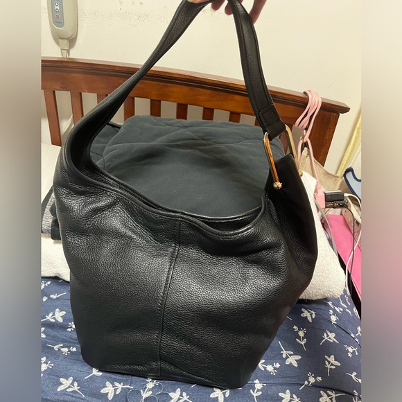 BRAND NEW black Michael Kors - Sonny Medium Shoulder Hobo Shoulder - Picture 2 of 7